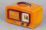 Sonora KM ’Coronet’ Catalin Radio in Butterscotch + Plum
