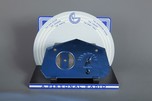 Sparton 409GL Radio ”7-Sided” Cobalt Blue Mirror - Striking Teague Design