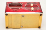 Sparton 500C Red Cloisonné Art Deco Radio with Catalin Case