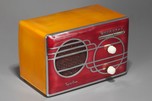 Sparton ’Cloisonné’ Model 500C Catalin Radio with Red Front