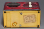 Sparton ’Cloisonné’ Model 500C Catalin Radio with Red Front