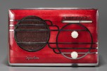 Sparton ’Cloisonné’ Model 500C Catalin Radio with Red Front