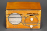 Sparton ’Cloisonné’ Model 500C Catalin Radio with Apricot Front
