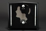 Stewart Warner &rdquo;Lady&rsquo;s Head&rdquo; Radio R108X in Black + Silver