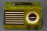 Swirled Green Catalin Emerson 400 &rsquo;Aristocrat&rsquo; Radio - Great Example
