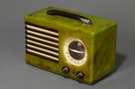 Swirled Green Catalin Emerson 400 ’Aristocrat’ Radio - Great Example