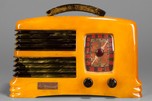 Symphony Catalin Radio ’Split-Grille’ in Butterscotch + Black