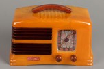 Symphony Catalin Radio ’Split-Grille’ in Butterscotch + Tortoise