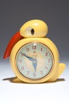 Telechron ”Quacker” Plaskon Bird Electric Alarm Clock by Belle Kogan