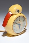 Telechron ”Quacker” Plaskon Bird Electric Alarm Clock by Belle Kogan