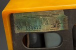 Tom Thumb &rdquo;Oval-Dial&rdquo; Catalin Radio Model 955 in Yellow - Rare Deco Design
