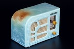 Tom Thumb ’Deco’ Catalin Radio in Azure Blue - Exceedingly Rare