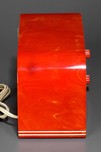 Tom Thumb &rsquo;Deco&rsquo; Catalin Radio in Bright Red - Super Rare