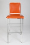 Warren McArthur American Art Deco Aluminium Bar Stool