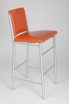 Warren McArthur American Art Deco Aluminium Bar Stool