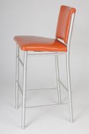 Warren McArthur American Art Deco Aluminium Bar Stool