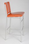 Warren McArthur American Art Deco Aluminium Bar Stool