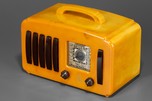 Beautiful Catalin Emerson ”5+1” EP-375 Radio in Butterscotch + Brown