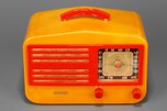 Yellow + Red Garod 1450 ’Peak-Top’ Catalin Radio